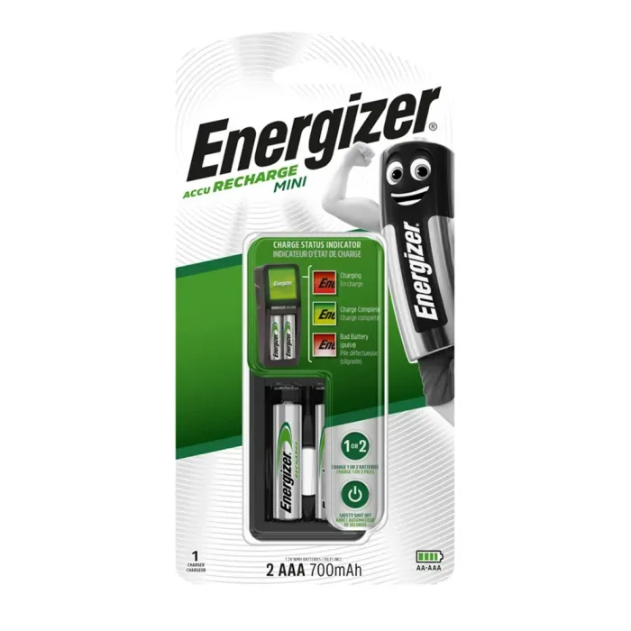 Energizer Mini Charger + 2AAA (700mAh)