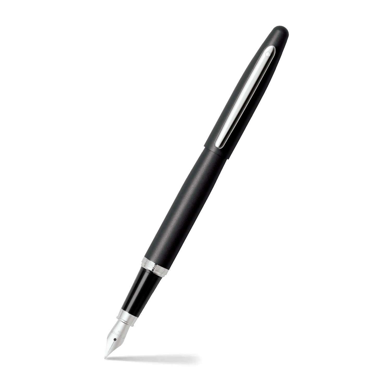 PEN SHEAFFER VFM E9405 MATTE BLACK WITH CHROME PLATED TRIMS MEDIUM FP