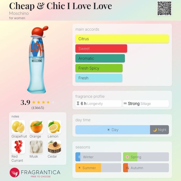 Moschino I love love edt 50ml