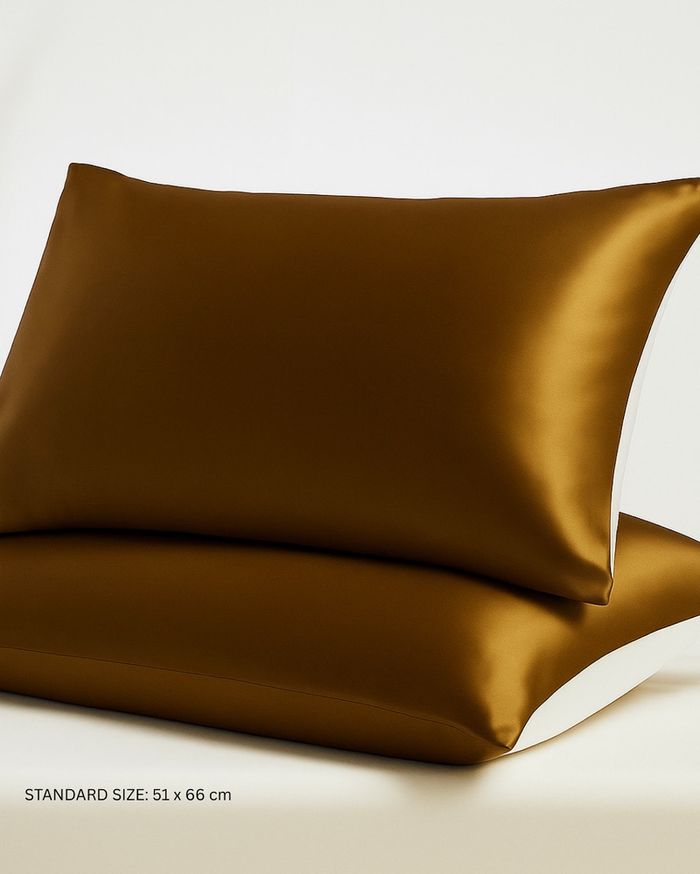 SILK PILLOWCASES 2PCS STANDARD /стандард, хос торгон дэрний уут