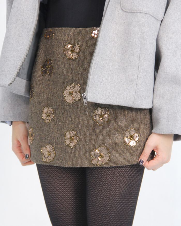 Camellia Tweed Mini