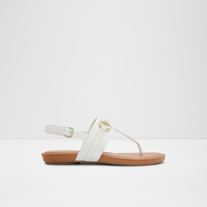 TANY-115-OPEN WHITE-L Cas Sandals