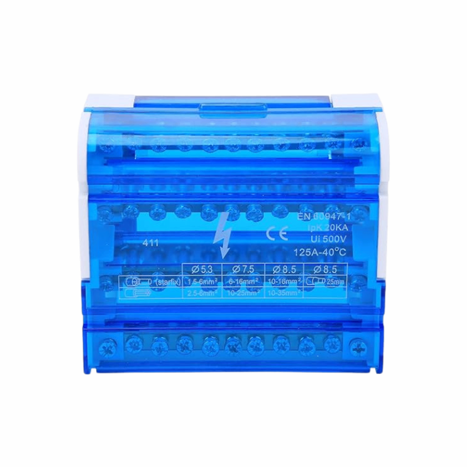  корпус клем 4*11