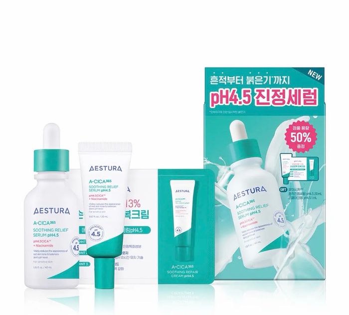 AESTURA A-CICA 365 SOOTHING RELIEF SERUM pH4.5 
