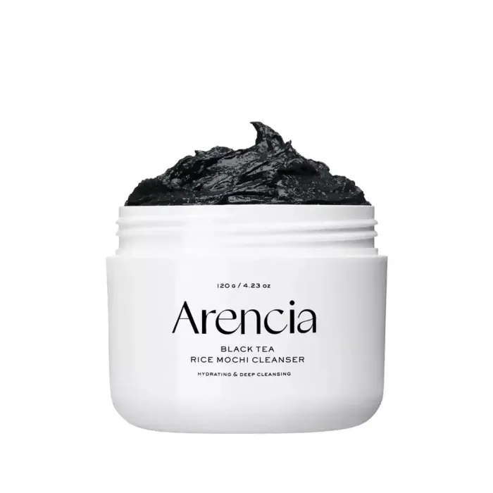 Arencia Black Tea Rice Mochi Cleanser 120g