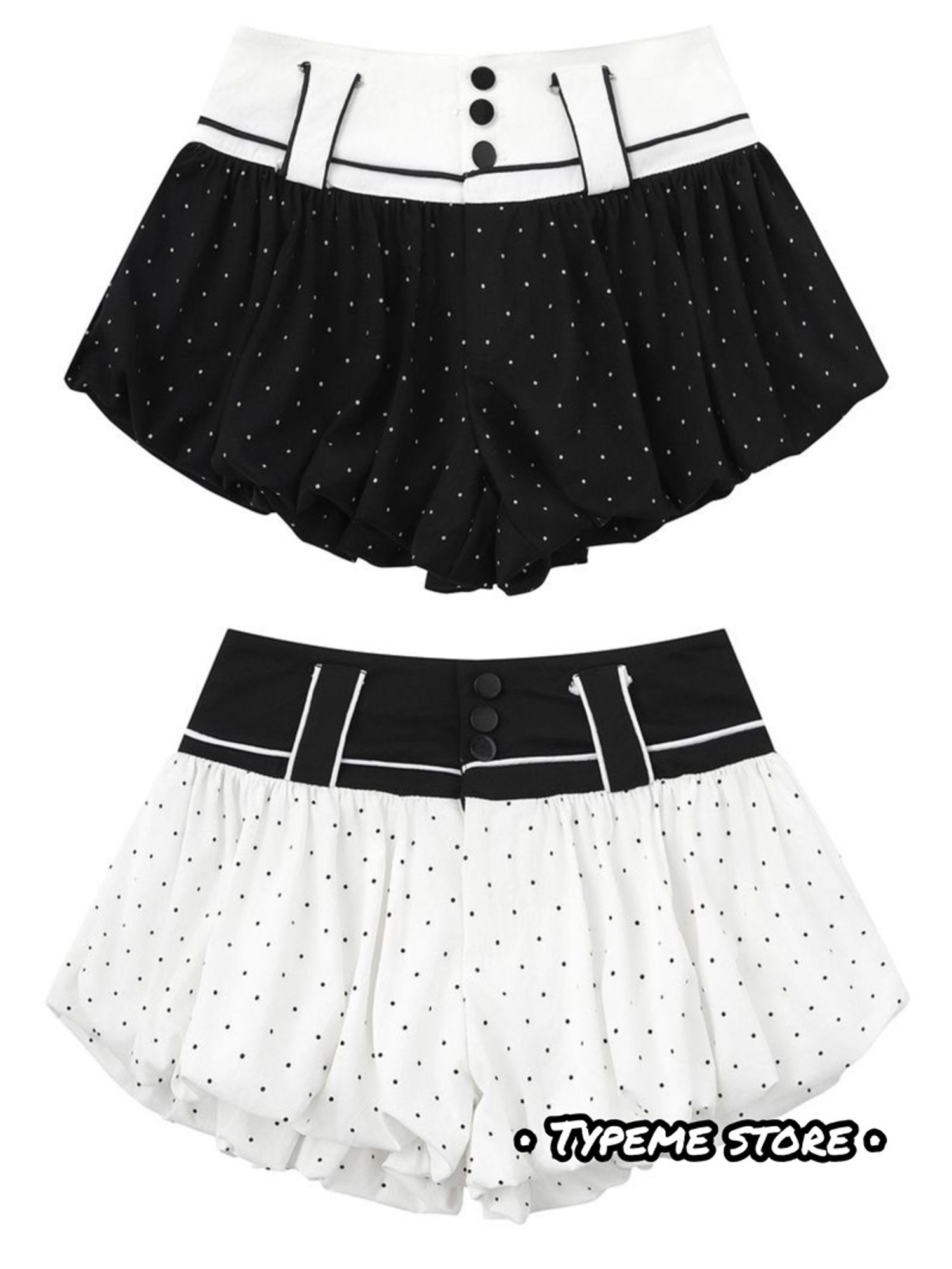 Bubble skirt шортон юбка
