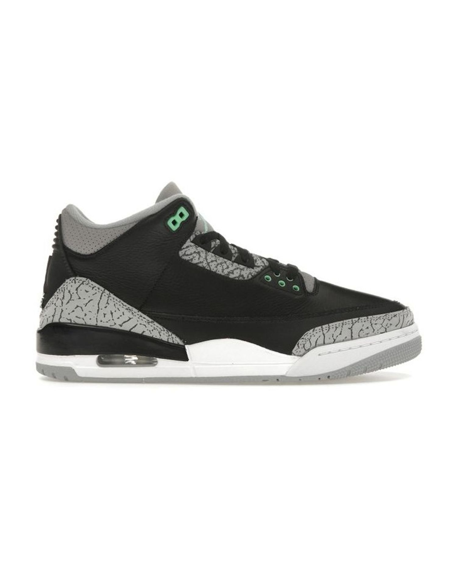 Jordan 3 Retro Green Glow