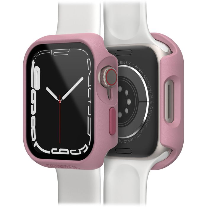45mm Ser 7/8/9 Apple Watch Screen Protection Case Pink 