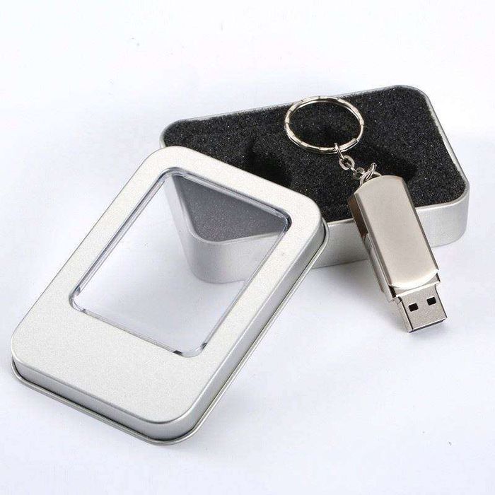 Төмөр хайрцагтай флаш /16GB/ түлхүүрийн оосортой 