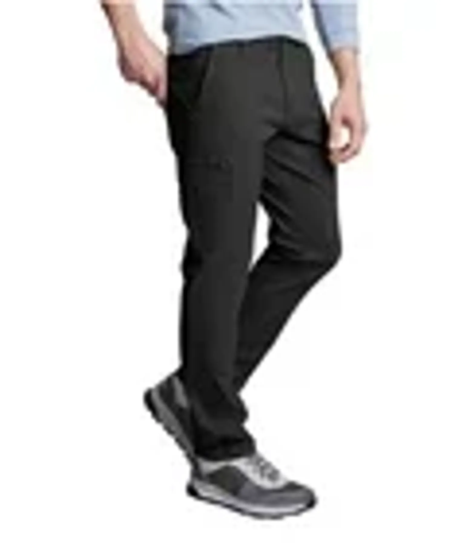 Copper & Oak Men's Tech Utility Pants, Black, Size 34x32