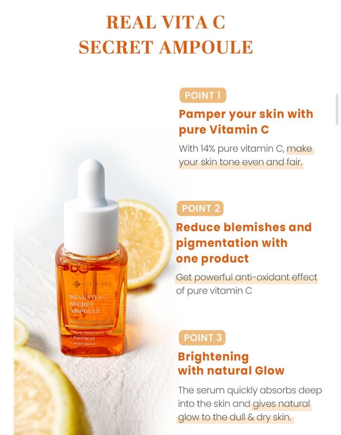 K Secret vitamin c serum