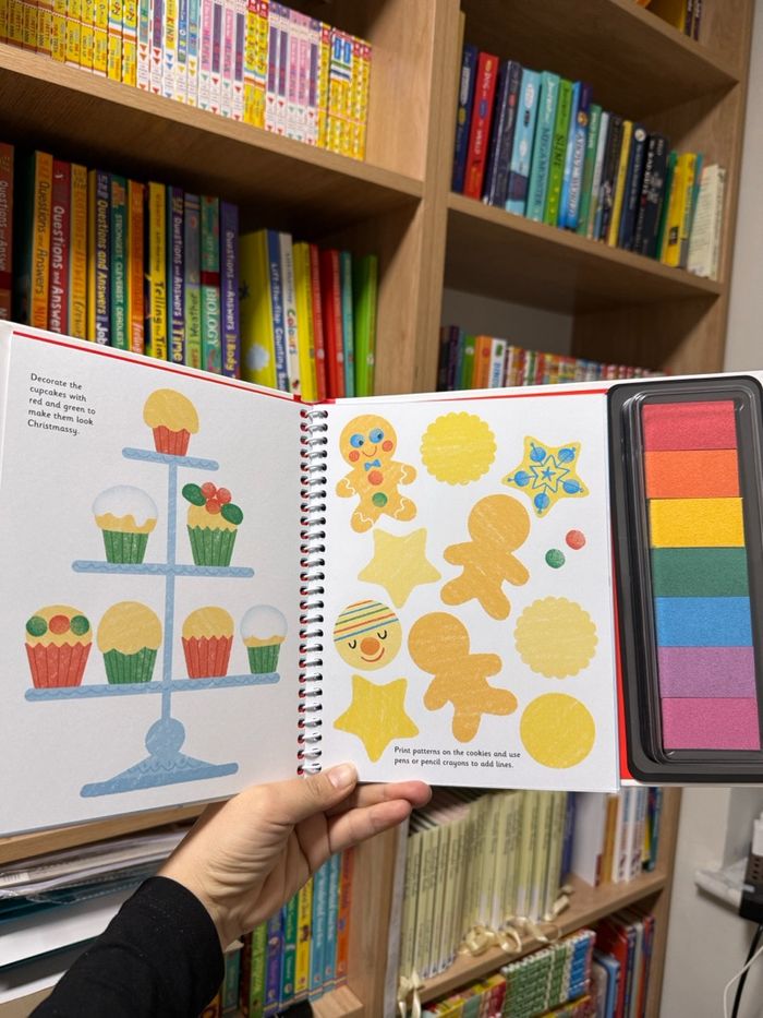 Christmas fingerprint activities