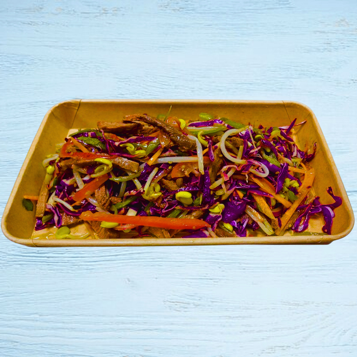 Asian beef green bean salad