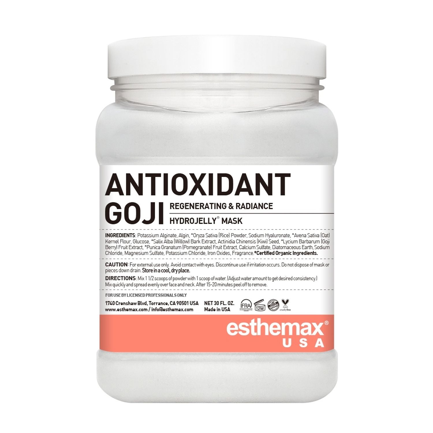 Antioxidant goji 