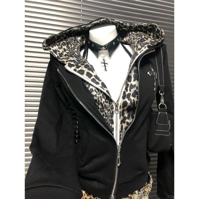 Zip hoodie давхар загвартай цамц