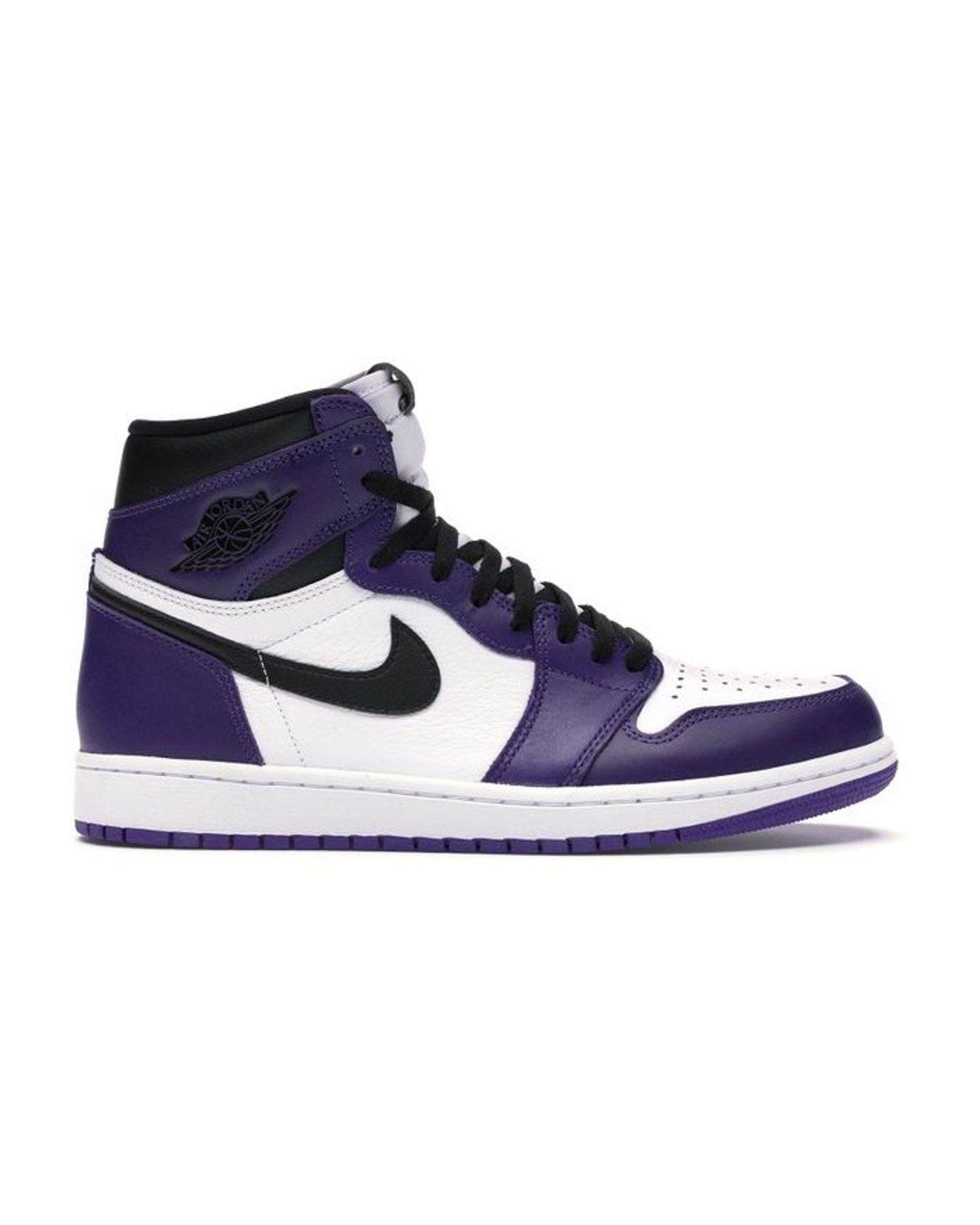 Jordan 1 Retro High Court Purple White