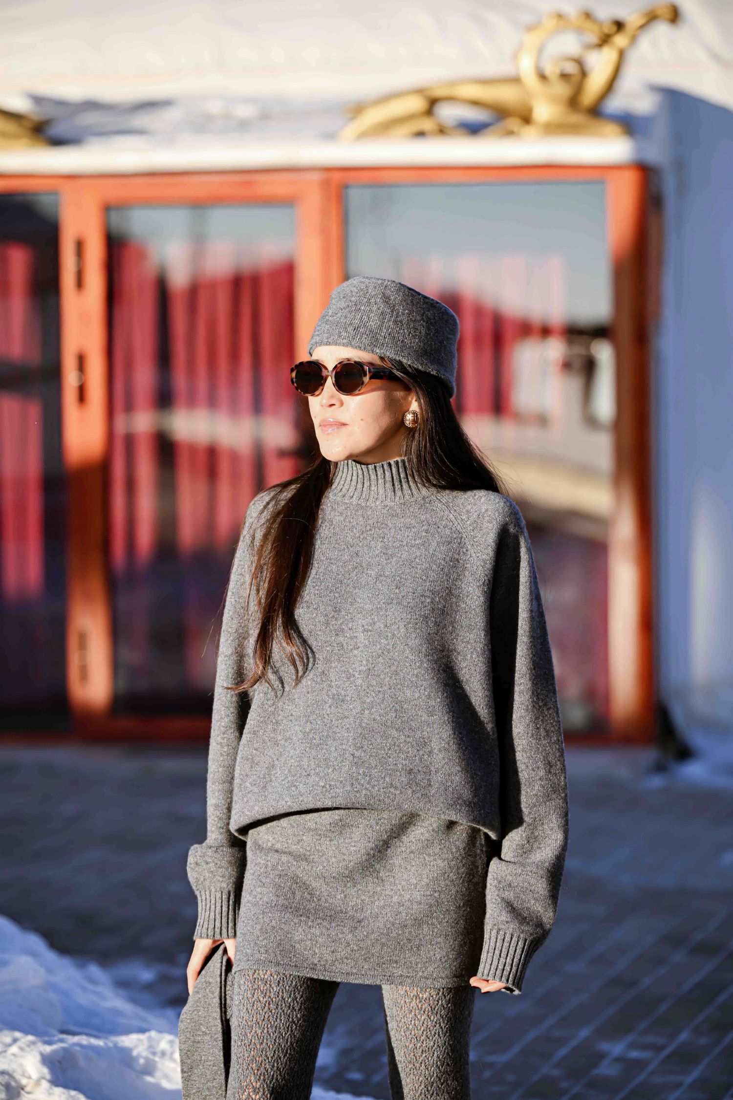 Бадмаа юбка саарал