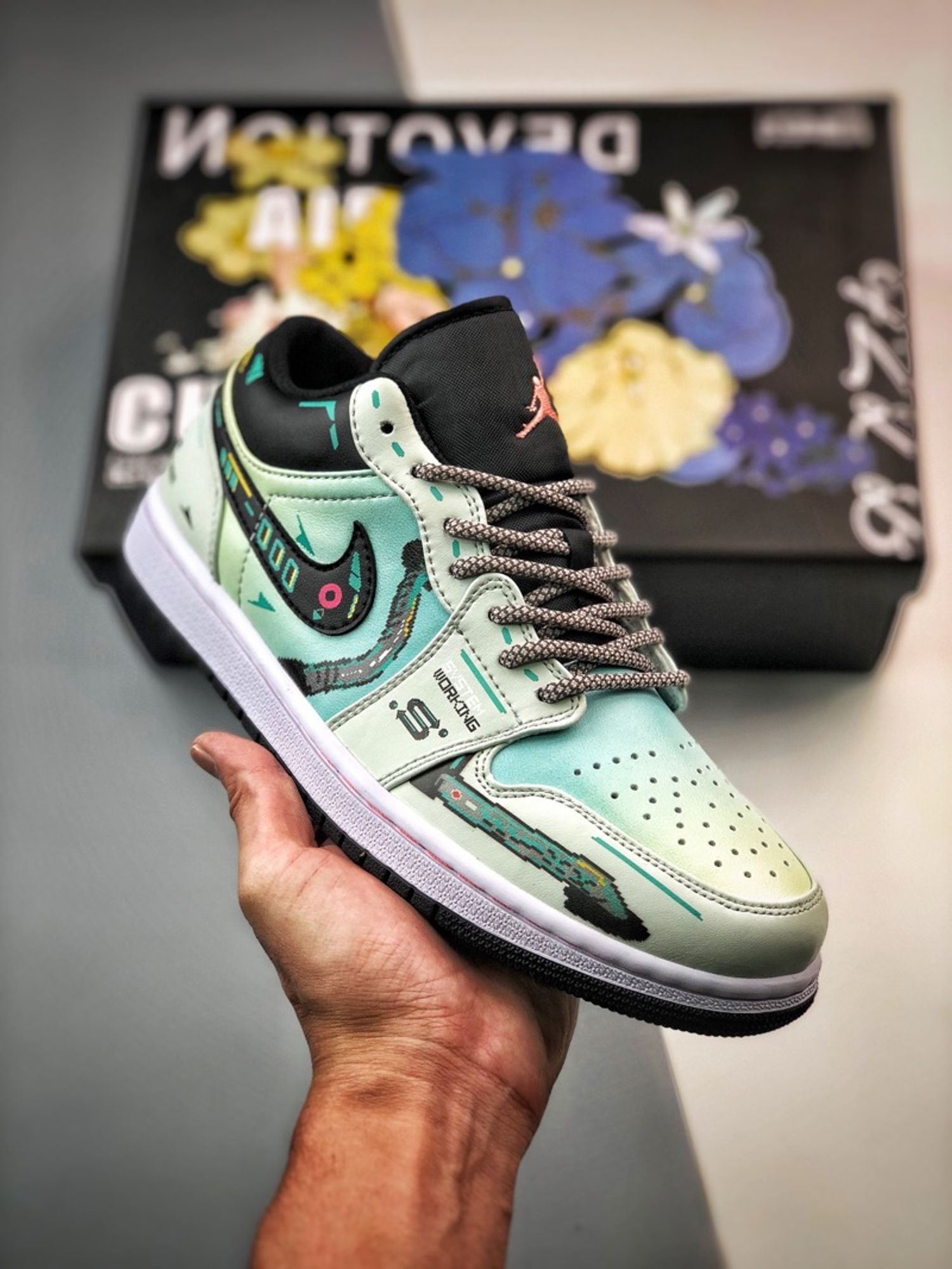 Air Jordan 1 Low Custom “The Future”