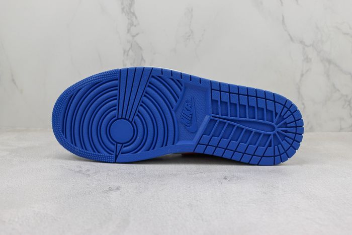 Jordan 1 Low Sport Blue Gym Red (Women's)