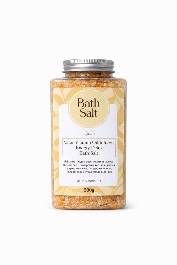  Vitamin Oil Infused bath salt