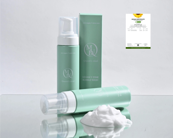 Vegan Y zone bubble wash