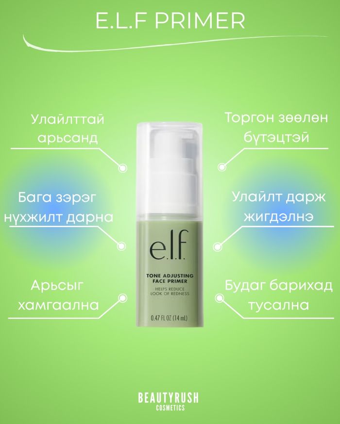 ELF Tone adjusting primer