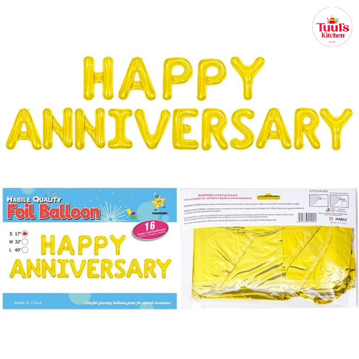 Happy Anniversary бичгэн шаар