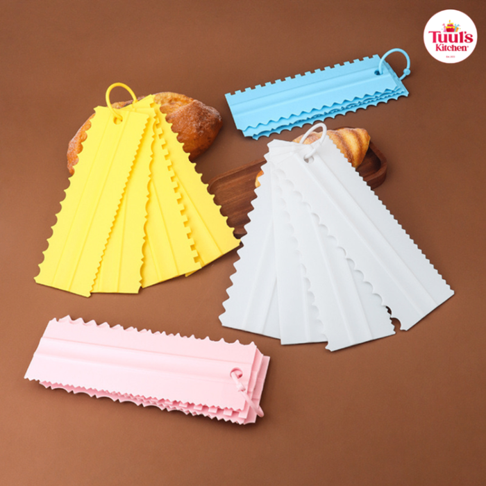 Хээтэй том шпатель 3ш