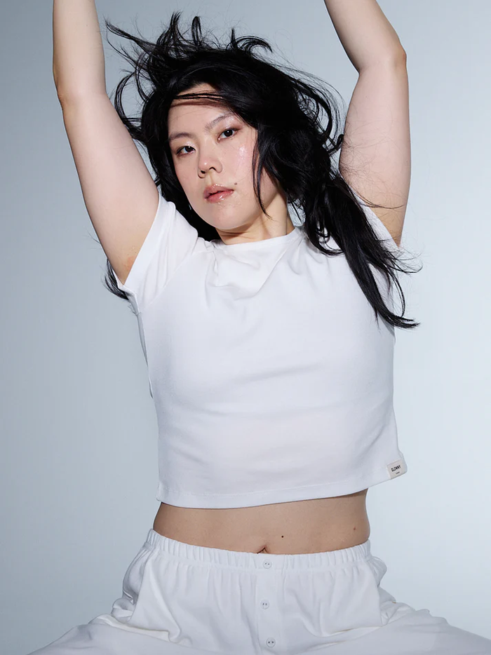 G BABY TEE - WHITE