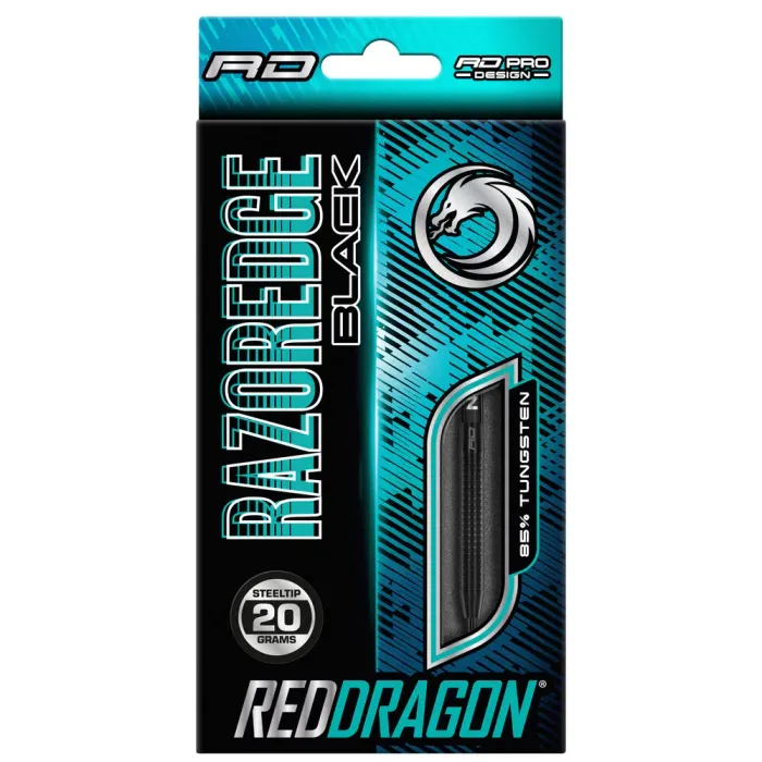 RED DRAGON RAZOR EDGE BLACK 85% Tungsten Steel Tip