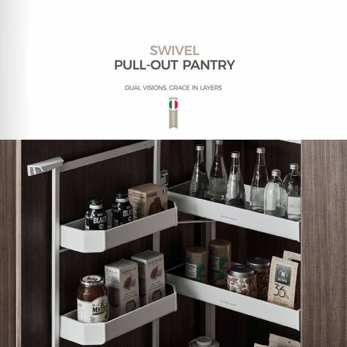 Tourbillon Swivel pantry  Хуурай хүнсний өндөр тавиур
