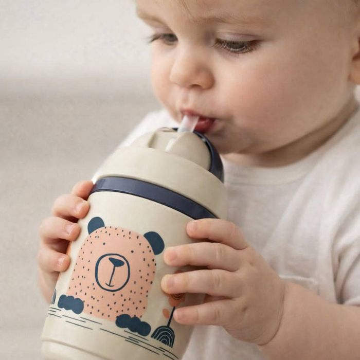 Tommee Tippee uperstar Insulated Straw Cup (дулаан баригчтай соруултай)