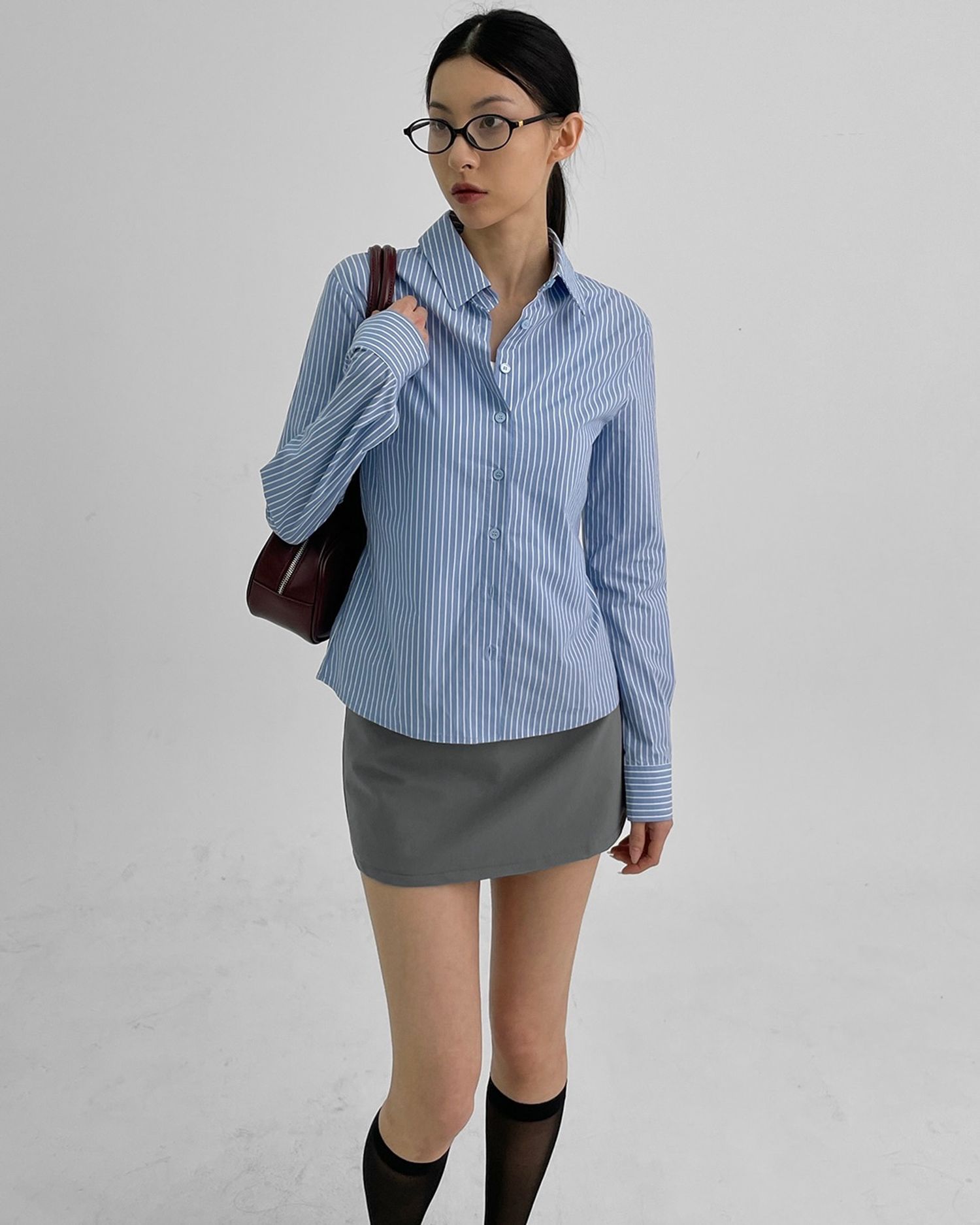 Wellin Waist Stripe Shirt 