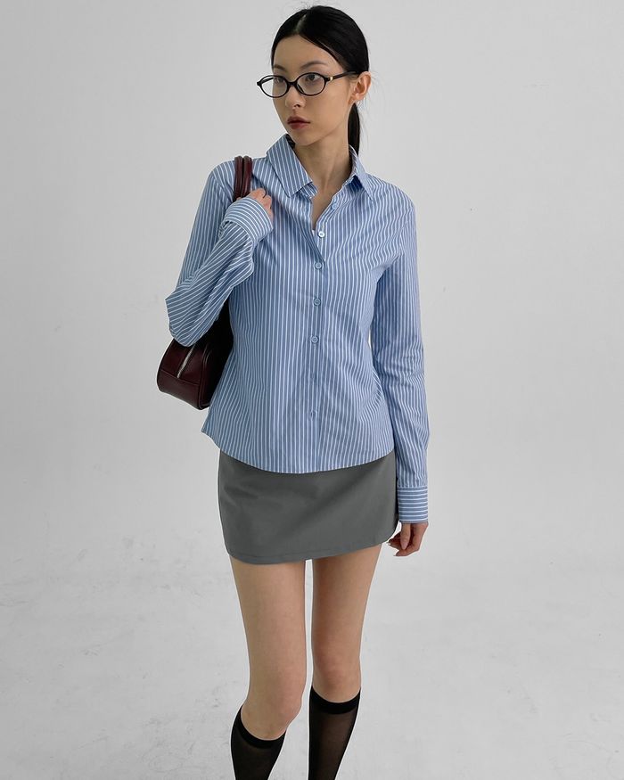 Wellin Waist Stripe Shirt 