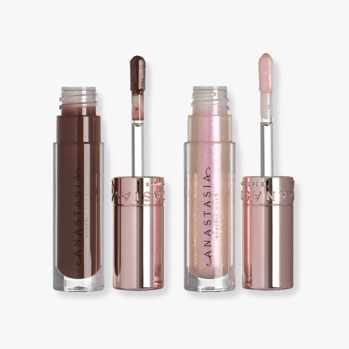 High shine mini lip gloss duo