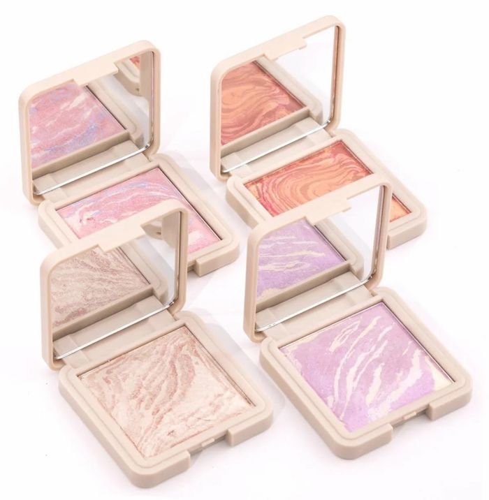 Marble Blusher&Highlighter