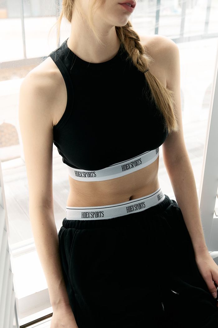 Banding Retreat Modal Crop Tank Top