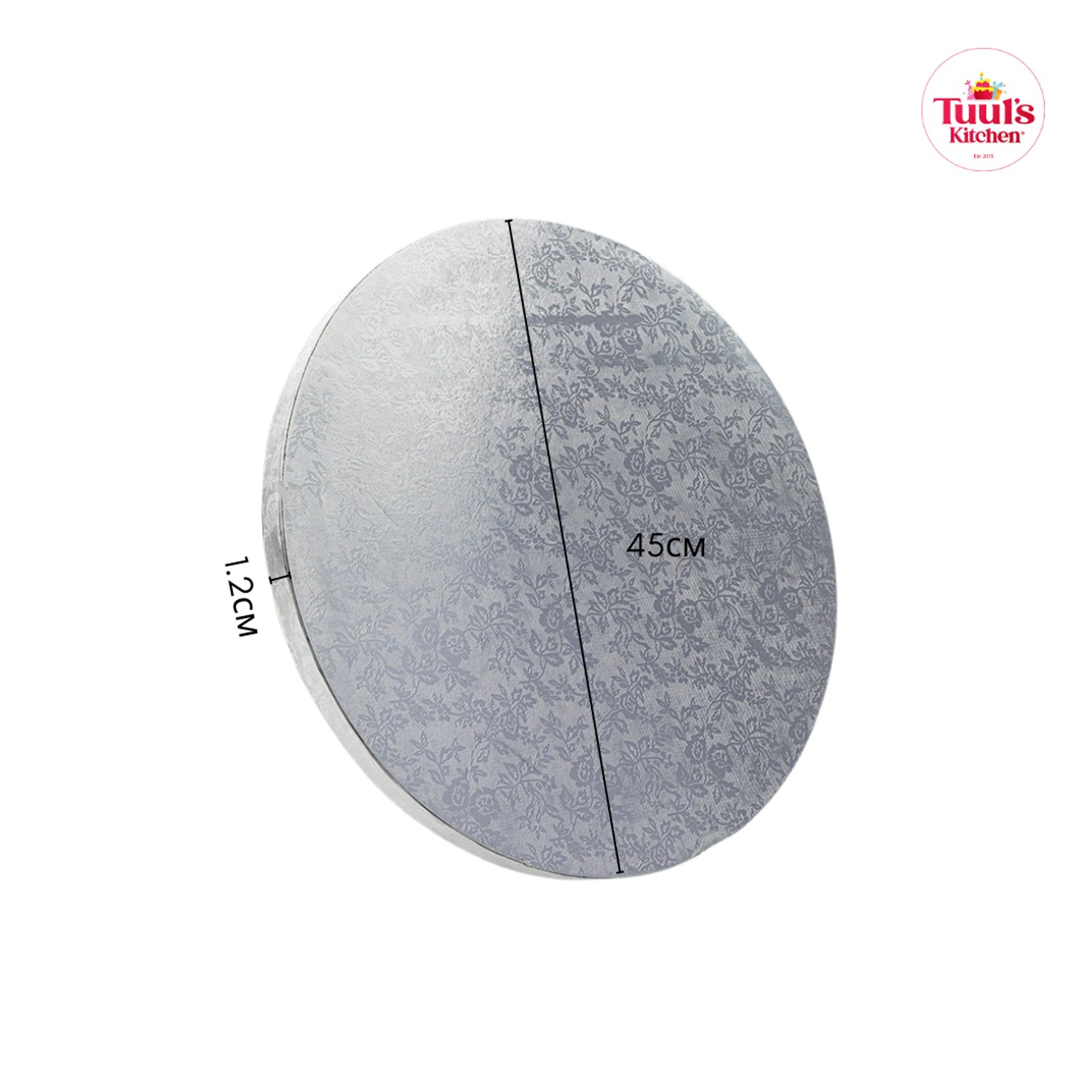 Гоёлын зузаан суурь мөнгөлөг 45cm