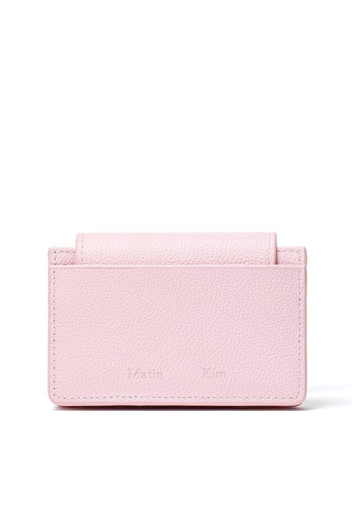 ACCORDION WALLET IN LIGHT PINK