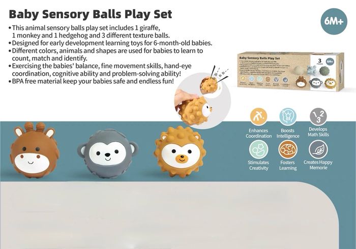 3 амьтантай бөмбөлөг