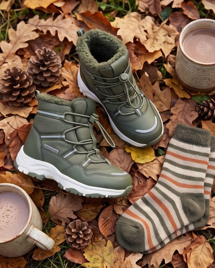 Snow boot green
