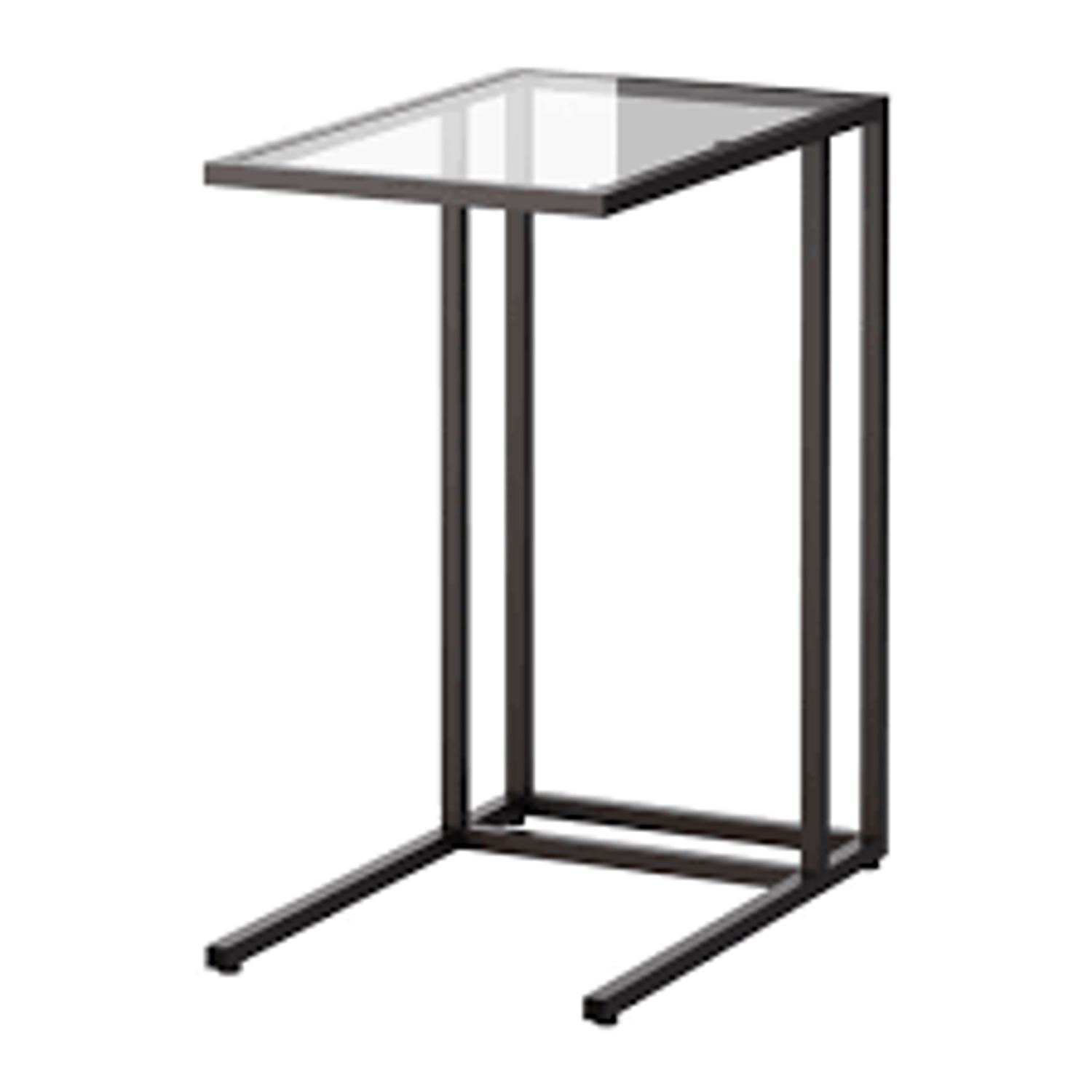 VITTSJÖ Жижиг ширээ 35x65 хар