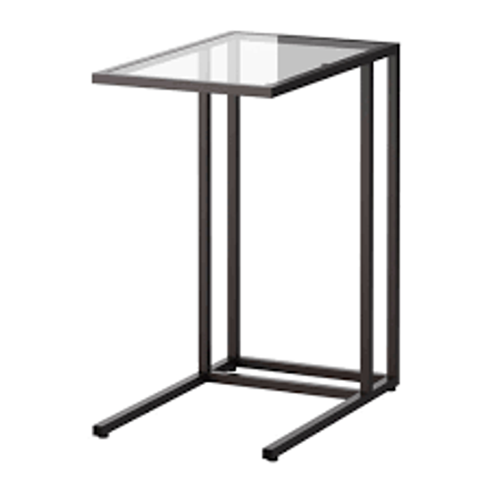 VITTSJÖ Жижиг ширээ 35x65 хар