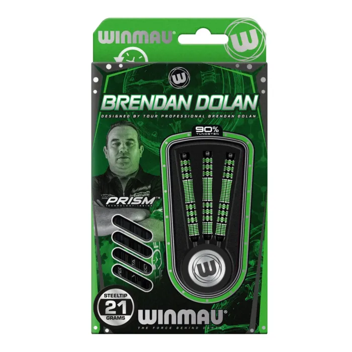 Winmau BRENDAN DOLAN Signature Series 90% Steel Tip