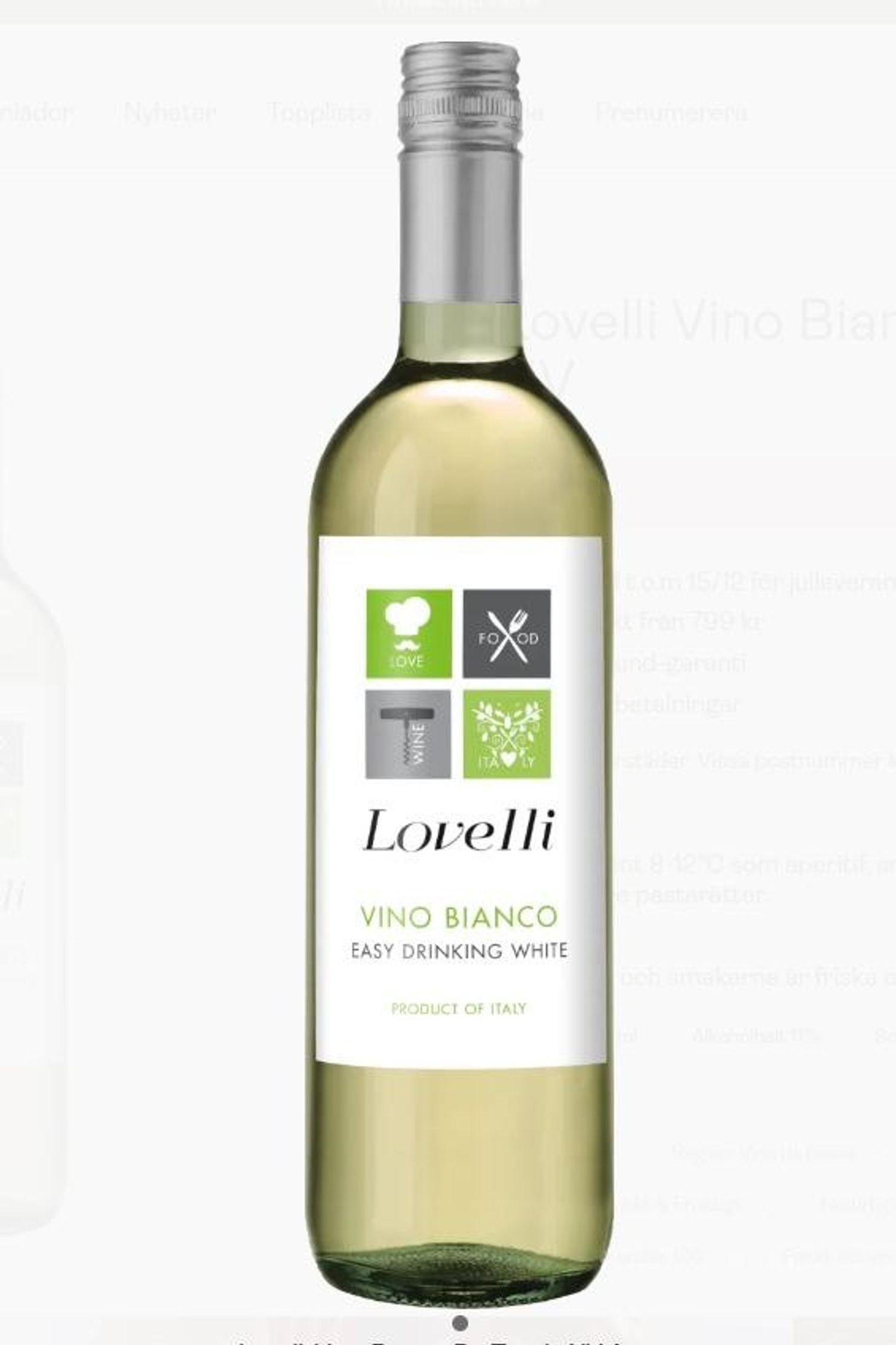 Вино lovelli 750мл