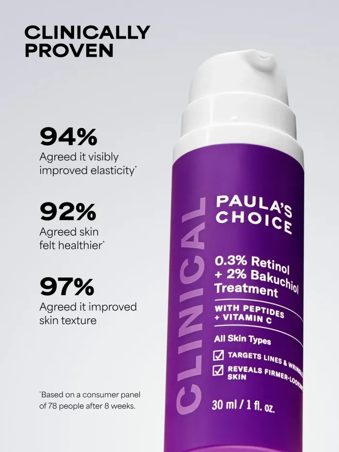 Paula's Choice - 0.3% Retinol + 2% Bakuchiol Treatment