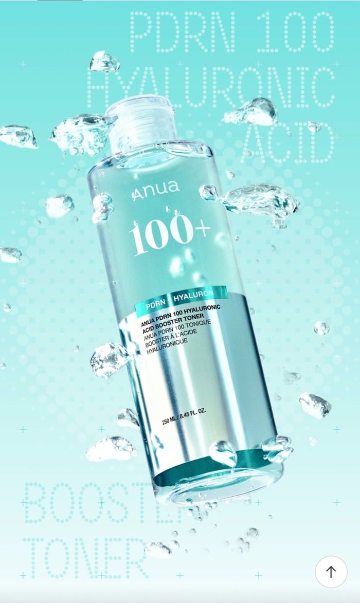 ANUA PDRN 100 HYALURONIC ACID BOOSTER TONER 250ML+40ml 