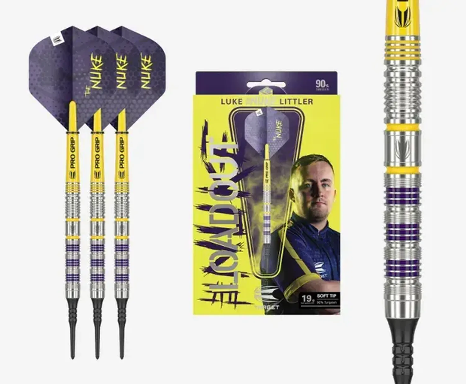 Target LUKE LITTLER LOADOUT 90% 19G Soft Tip