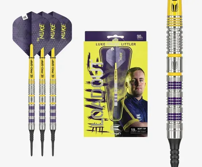 Target LUKE LITTLER LOADOUT 90% 19G Soft Tip