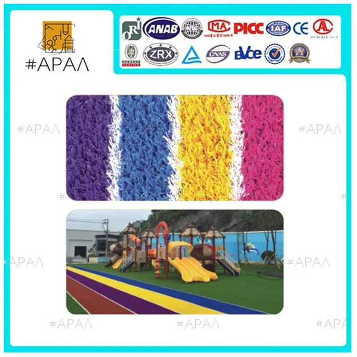 Олон өнгийн хиймэл зүлэг